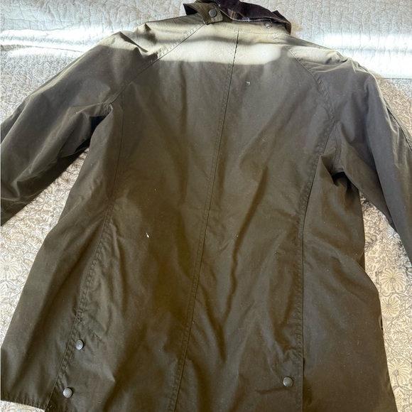 Barbour Women's Dark Green Waxed Jacket - Picture 2 of 2